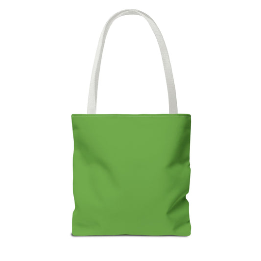 Captivating Cow Lime Green Tote Bag - Cute Farm Animal Carryall, Funny Barnyard Purse, Chic Cow Handbag, Animal Print