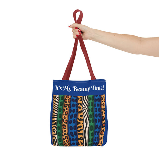 Exotic Colors Blue Tote Bag - Stylish and Trendy Bag for Beauty Lovers, Great for Shopping, Weekend Getaways, Gym, or Everyday Use!