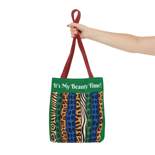 Exotic Colors Green Tote Bag - Stylish and Trendy Bag for Beauty Lovers, Great for Shopping, Weekend Getaways, Gym, or Everyday Use!