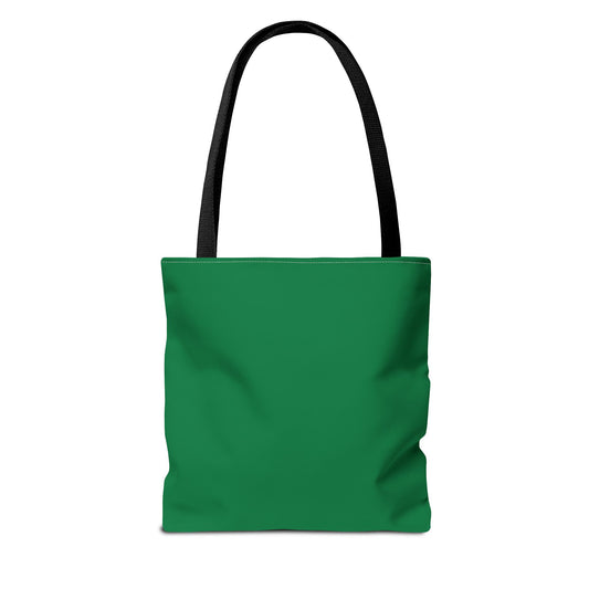 Tote Bag Green Colorful Hair Horse - Vibrant Animal Print Shoulder Bag, Horse Lover Gift, Unique Artwork Grocery Tote, Market Tote,