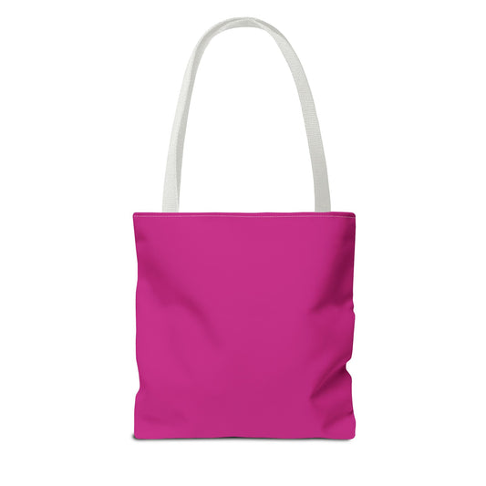 Captivating Cow Pink Tote Bag - Cute Farm Animal Carryall, Funny Barnyard Purse, Chic Cow Handbag, Animal Print