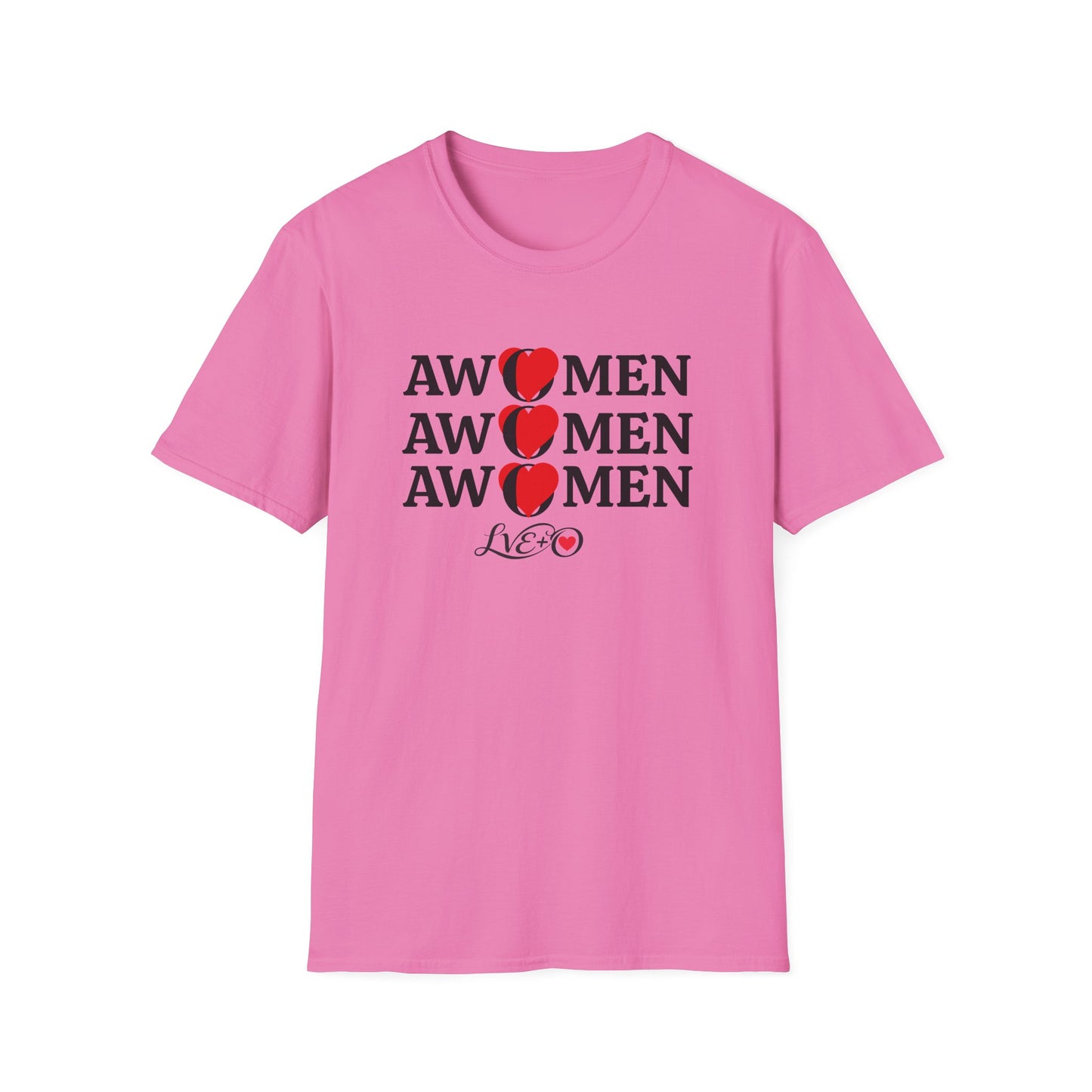 AWOMEN Unisex T-Shirt, Gender Neutral Tee, Feminist Empowerment Shirt, Women's Rights Apparel, Activist Protest Top