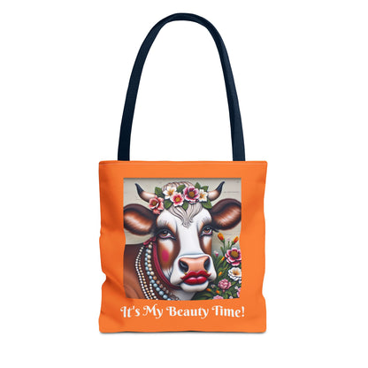 Captivating Cow Crusta Tote Bag - Cute Farm Animal Carryall, Funny Barnyard Purse, Chic Cow Handbag, Animal Print