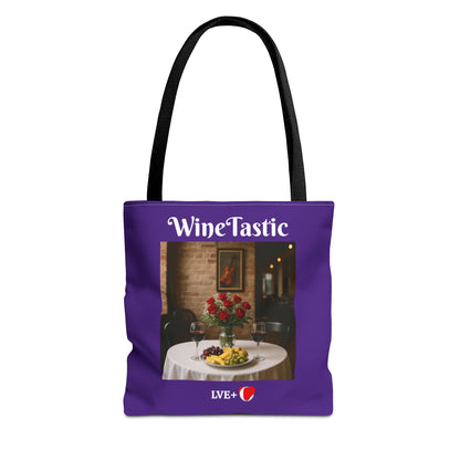 WineTastic Tote Bag - Wine Lover Gift, Wine Enthusiast Accessory, Perfect for Events, Gift for Her, Gift for Him, Groceries Shopping Tote Bag
