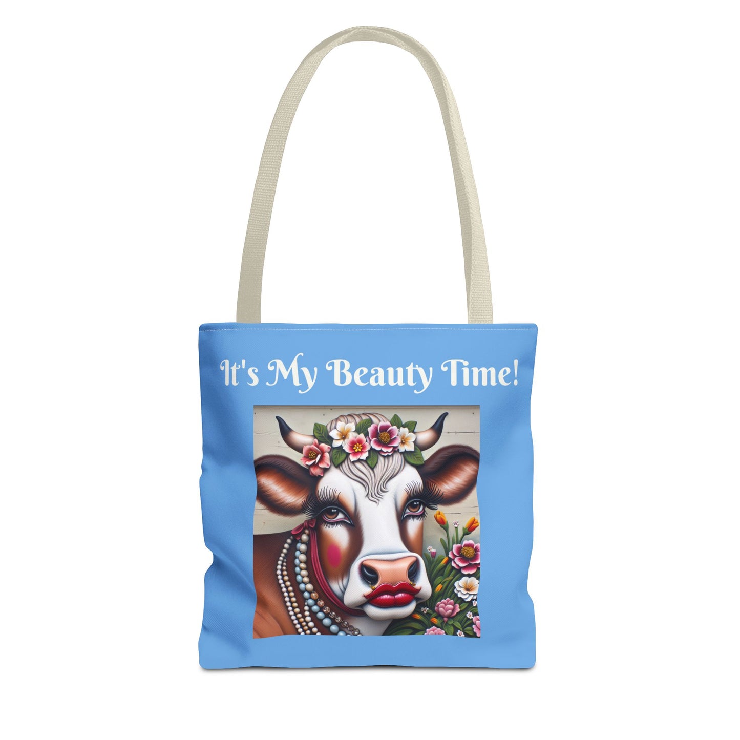 Captivating Cow Tote Bag - Cute Farm Animal Carryall, Funny Barnyard Chic Tote, Back To School,  Shopping Bag, Cow Print Purse