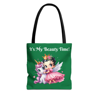 Betty Boop Unicorn Tote Bag - Gift for Tween Teenager, Chic Shoulder Purse, Cute Handbag, Trendy Shopping Tote, Retro Cartoon
