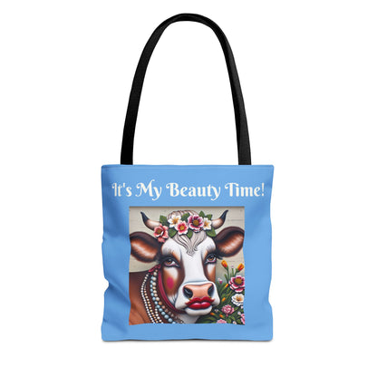 Captivating Cow Tote Bag - Cute Farm Animal Carryall, Funny Barnyard Chic Tote, Back To School,  Shopping Bag, Cow Print Purse