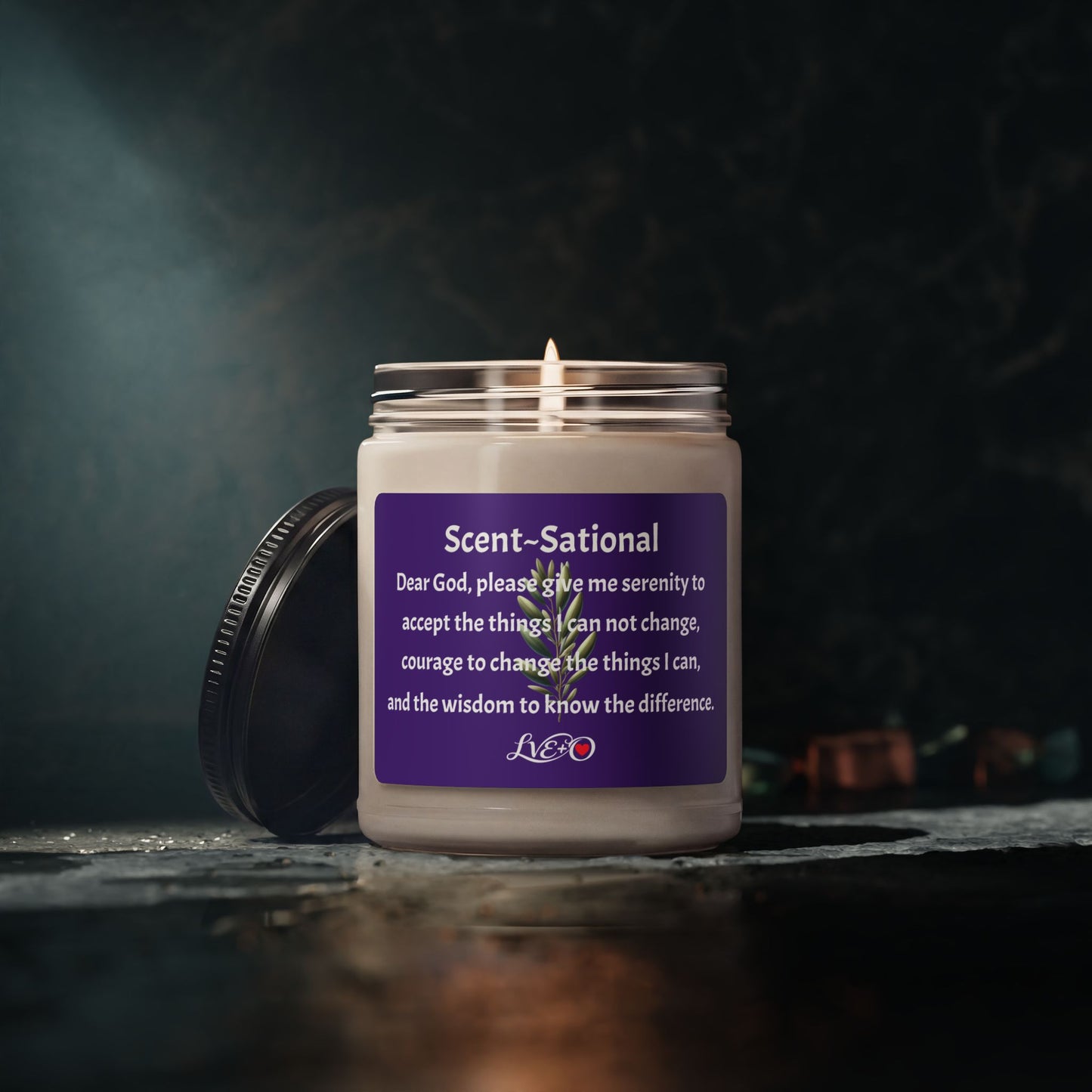 Scented Soy Candles 9oz, Aromatherapy Scented Soy Candle, Home Decor, Hand Poured, Romantic Candle, Scent~Sational