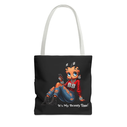 Tote Bag Black Betty Boop Chilling - Stylish Carryall, Chic Handbag, Cute Shoulder Purse