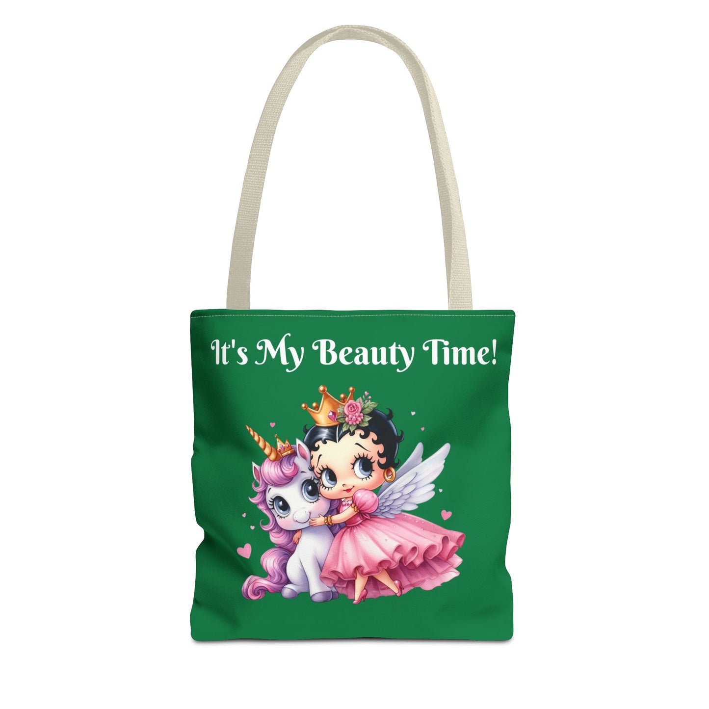 Betty Boop Unicorn Tote Bag - Gift for Tween Teenager, Chic Shoulder Purse, Cute Handbag, Trendy Shopping Tote, Retro Cartoon
