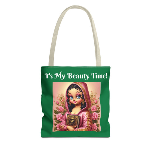 Betty Boop Mona Reads Tote Bag - Retro Cartoon Character Shoulder Bag - Fun Feminine Purse - Carryall Handbag - Essentials Tote Bag - Overnight Weekend Bag