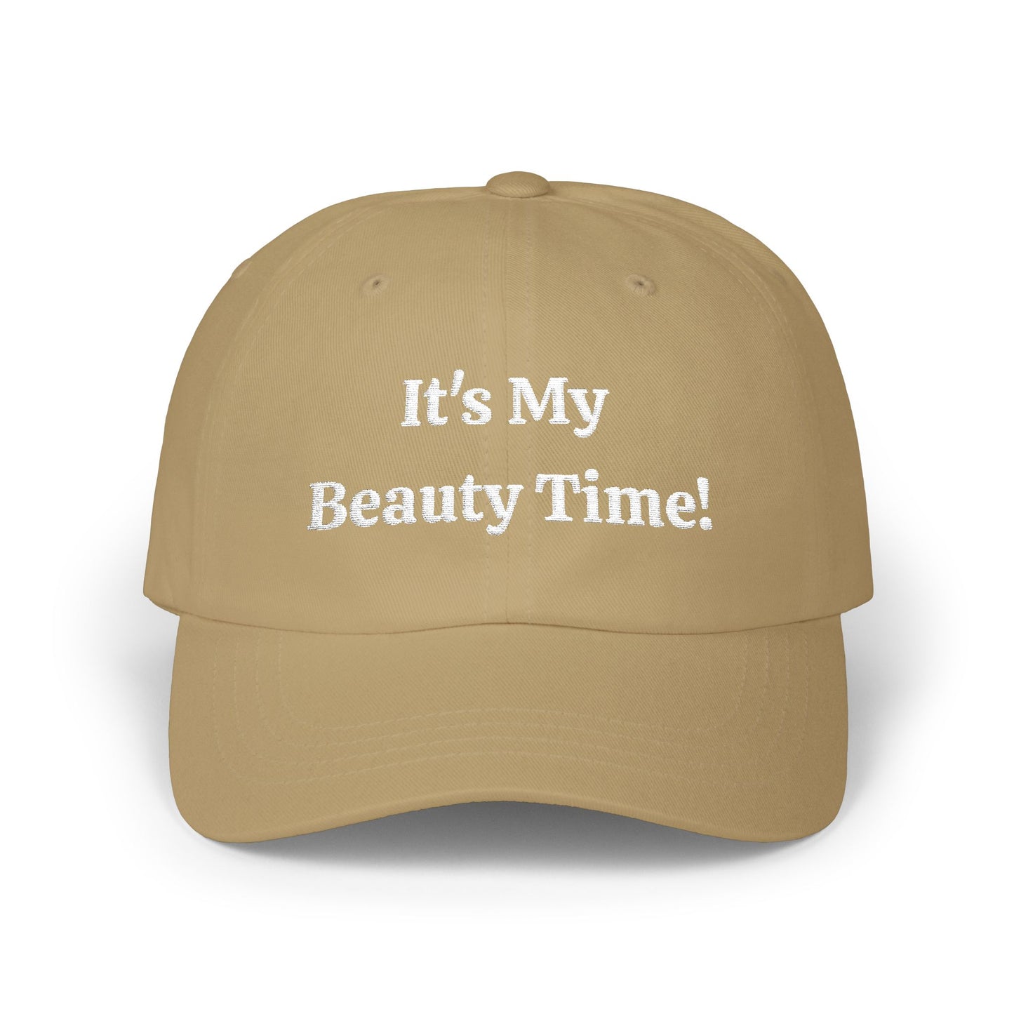 Embroidered Beauty Slogan Hat - Classic Dad Cap, Vintage Baseball Cap, Retro Style Headwear, Fashionable Unisex Cap, Timeless Design Cap