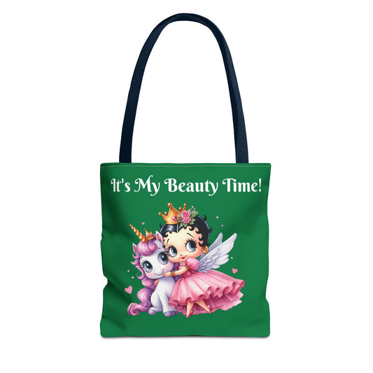 Betty Boop Unicorn Tote Bag - Gift for Tween Teenager, Chic Shoulder Purse, Cute Handbag, Trendy Shopping Tote, Retro Cartoon