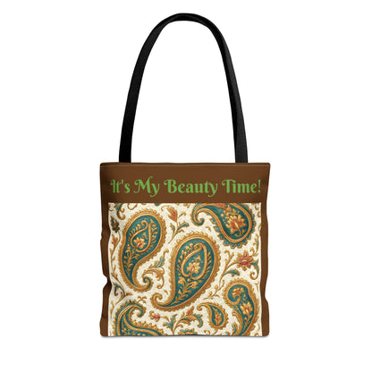 Boho Paisley Chic Tote Bag - Floral Print, Stylish Shopping Bag, Gift for Her, Travel Bag, Eco-Friendly Tote