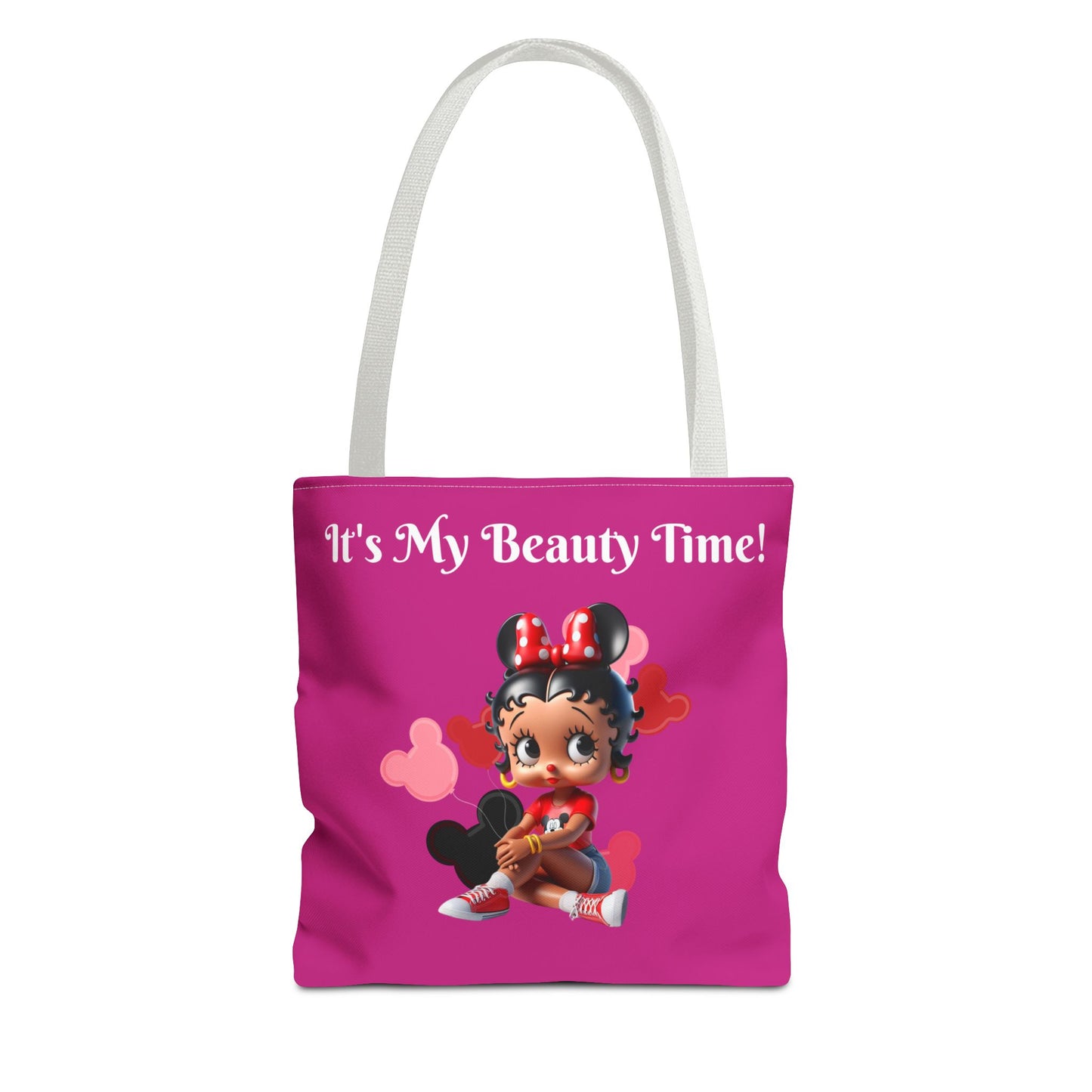 Betty Boop Minnie Tote Bag - Gift for Disney Fans, Retro Style Shopping Bag, Gift for Tween Teenager,, Unique