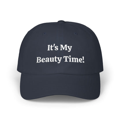 Embroidered Beauty Slogan Hat - Classic Dad Cap, Vintage Baseball Cap, Retro Style Headwear, Fashionable Unisex Cap, Timeless Design Cap