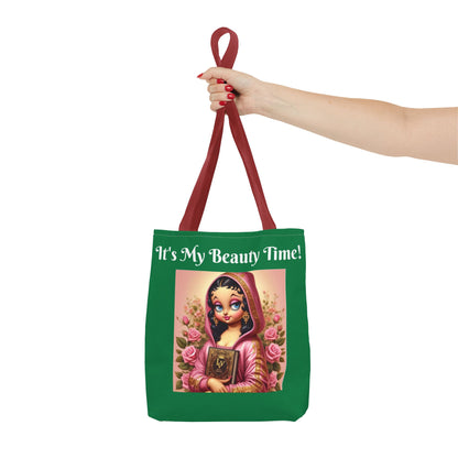 Betty Boop Mona Reads Tote Bag - Retro Cartoon Character Shoulder Bag - Fun Feminine Purse - Carryall Handbag - Essentials Tote Bag - Overnight Weekend Bag
