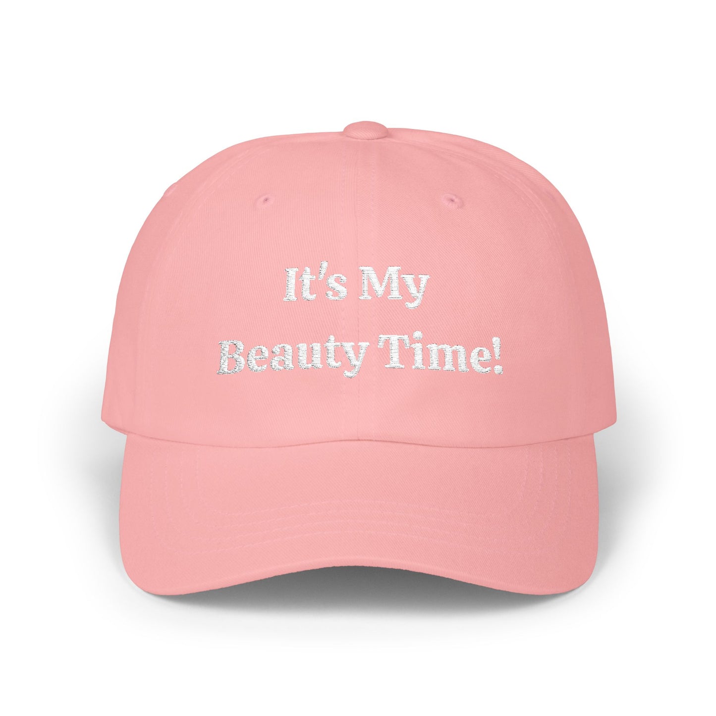 Embroidered Beauty Slogan Hat - Classic Dad Cap, Vintage Baseball Cap, Retro Style Headwear, Fashionable Unisex Cap, Timeless Design Cap