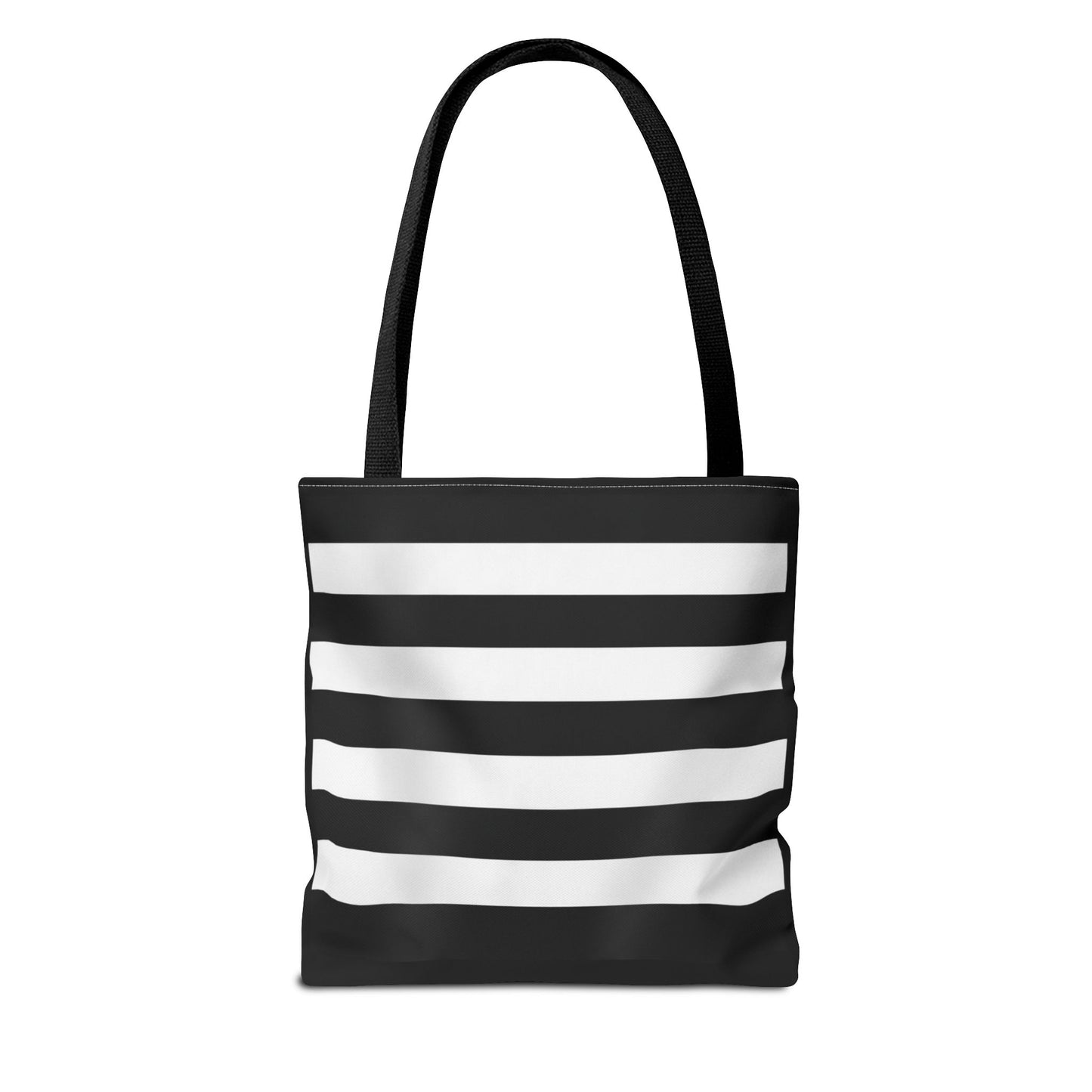 Tote Bag Striped - Stylish Carryall, Chic Purse, Essentials Handbag, Durable Shoulder Tote Bag
