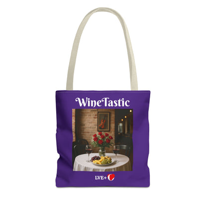 WineTastic Tote Bag - Wine Lover Gift, Wine Enthusiast Accessory, Perfect for Events, Gift for Her, Gift for Him, Groceries Shopping Tote Bag