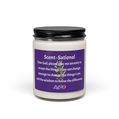 Scented Soy Candles 9oz, Aromatherapy Scented Soy Candle, Home Decor, Hand Poured, Romantic Candle, Scent~Sational