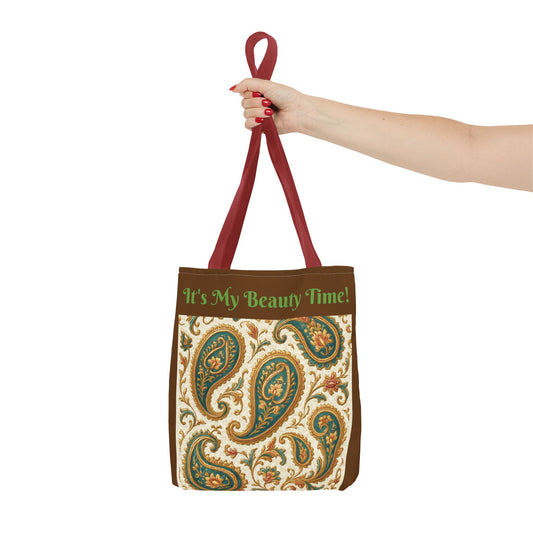 Boho Paisley Chic Tote Bag - Floral Print, Stylish Shopping Bag, Gift for Her, Travel Bag, Eco-Friendly Tote