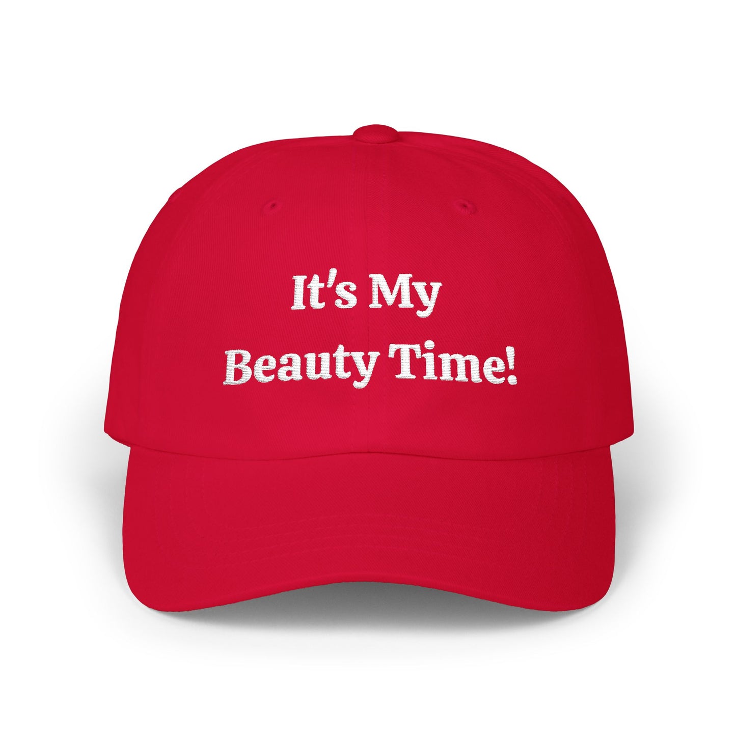 Embroidered Beauty Slogan Hat - Classic Dad Cap, Vintage Baseball Cap, Retro Style Headwear, Fashionable Unisex Cap, Timeless Design Cap