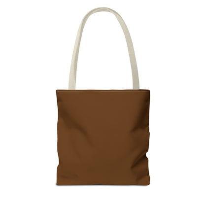 Captivating Cow Brown Tote Bag - Cute Farm Animal Carryall, Funny Barnyard Purse, Chic Cow Handbag, Animal Print