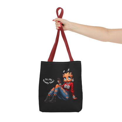 Tote Bag Black Betty Boop Chillin - Stylish Carryall, Chic Handbag, Fun Everyday Purse
