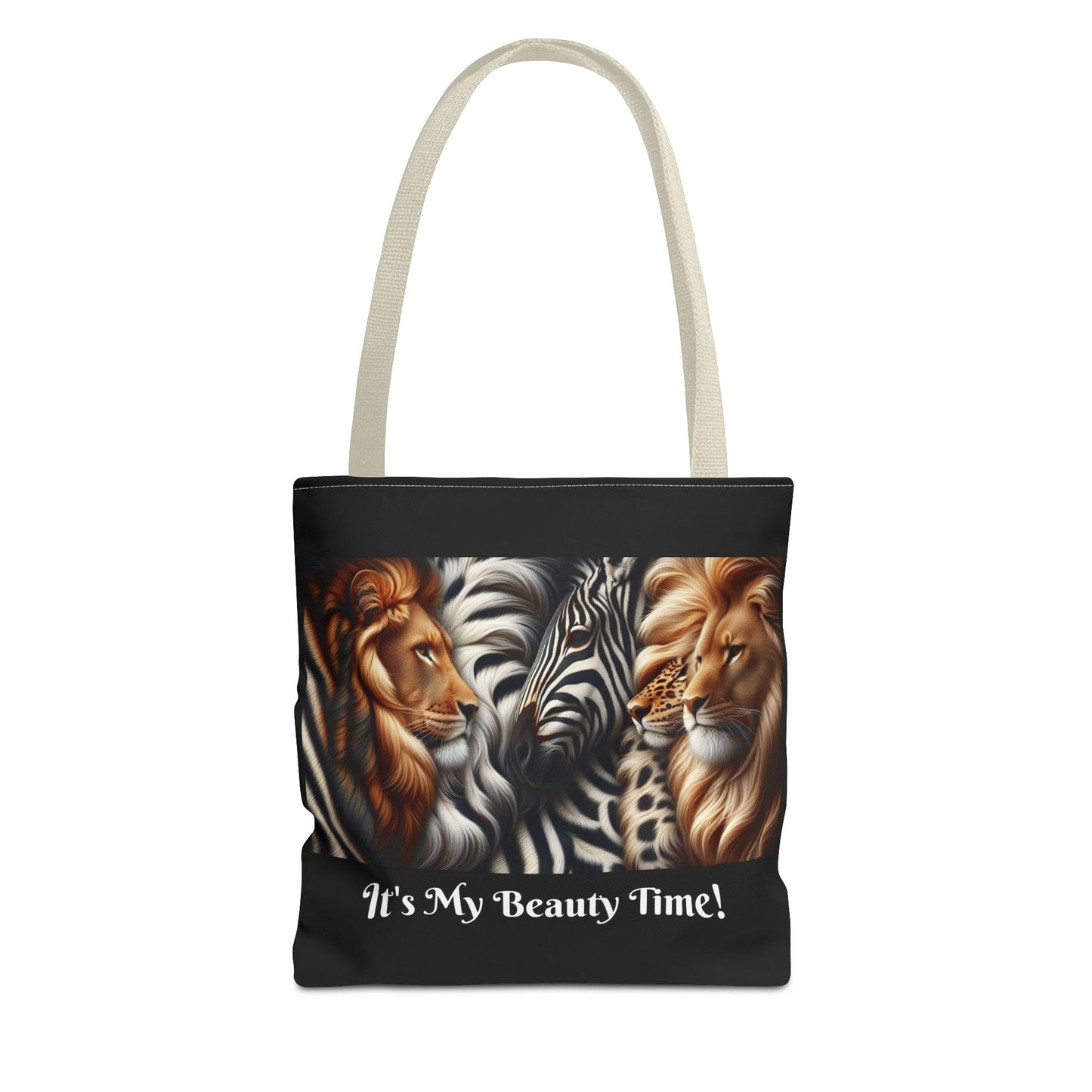 Safari Animals Tote Bag - Tropical Tote, Exotic Animal Lover Gift, Shopping Bag, Safari Shoulder Purse, Eco-Friendly Shoulder Bag