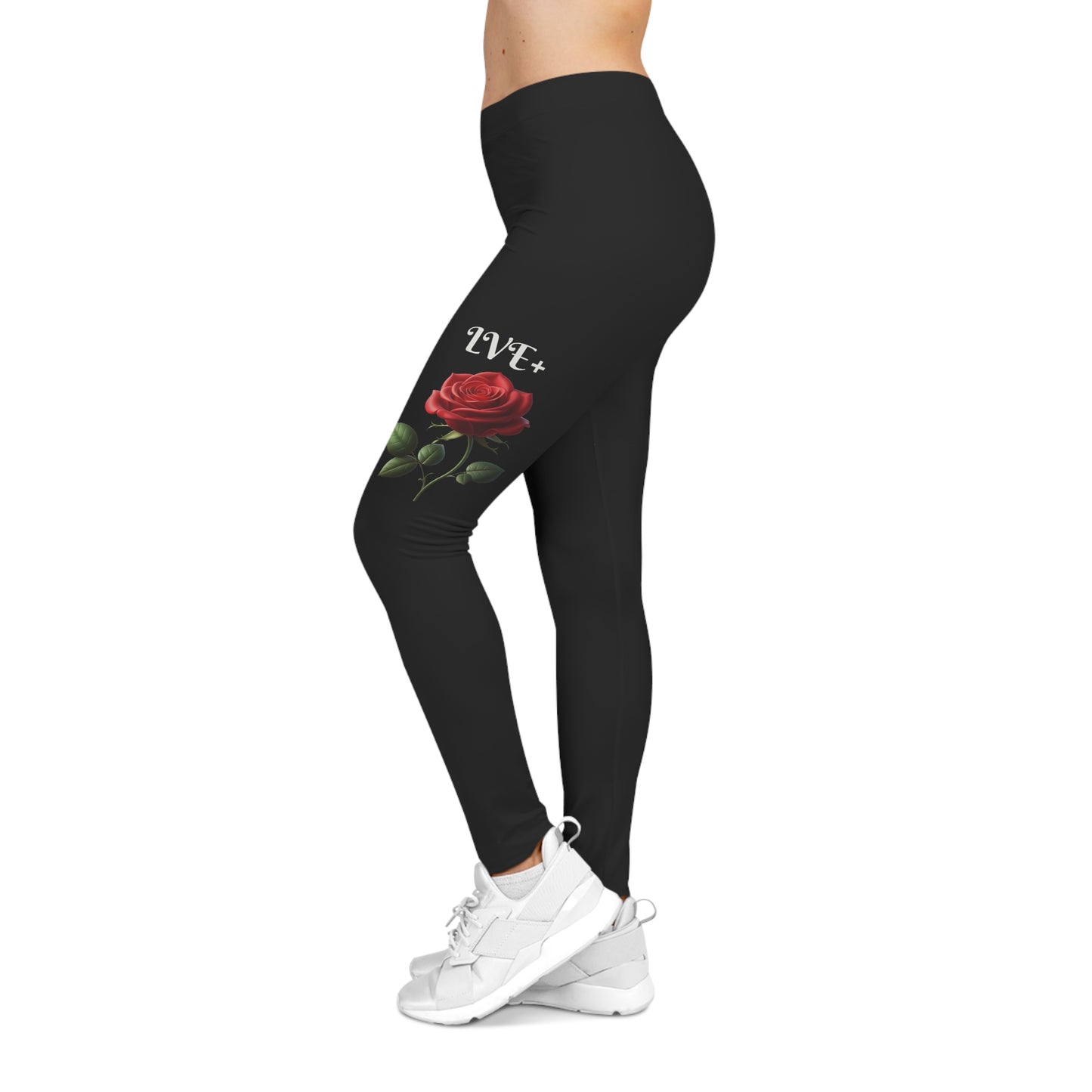 Stylish Motivational Black Leggings | Confidence Boosting Fashion, Workout Leggings, Casual Wear, Gift for Her, Everyday Comfort