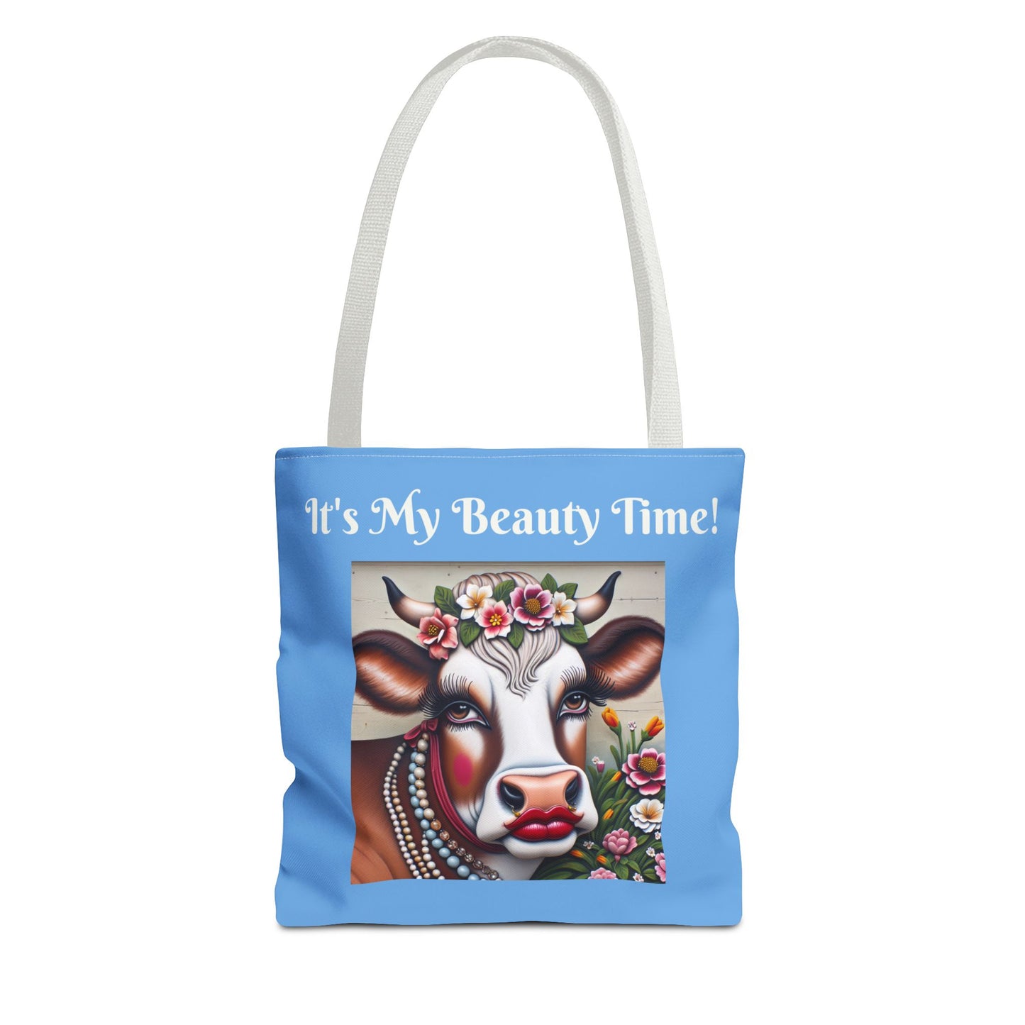 Captivating Cow Tote Bag - Cute Farm Animal Carryall, Funny Barnyard Chic Tote, Back To School,  Shopping Bag, Cow Print Purse