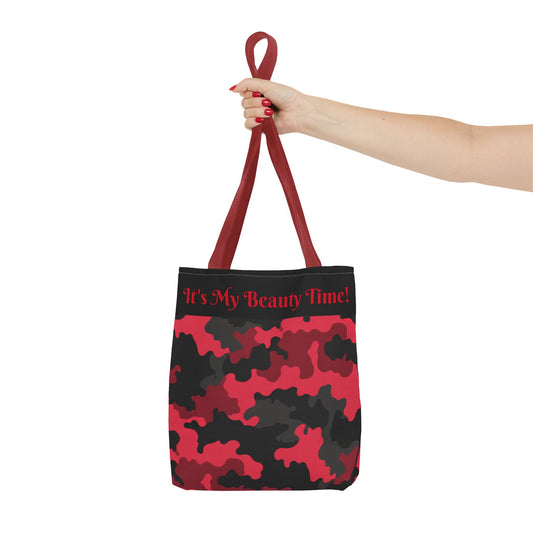 Purse Red Camouflage - Stylish Carryall, Essentials Handbag, Shoulder Tote Bag, Gift Idea