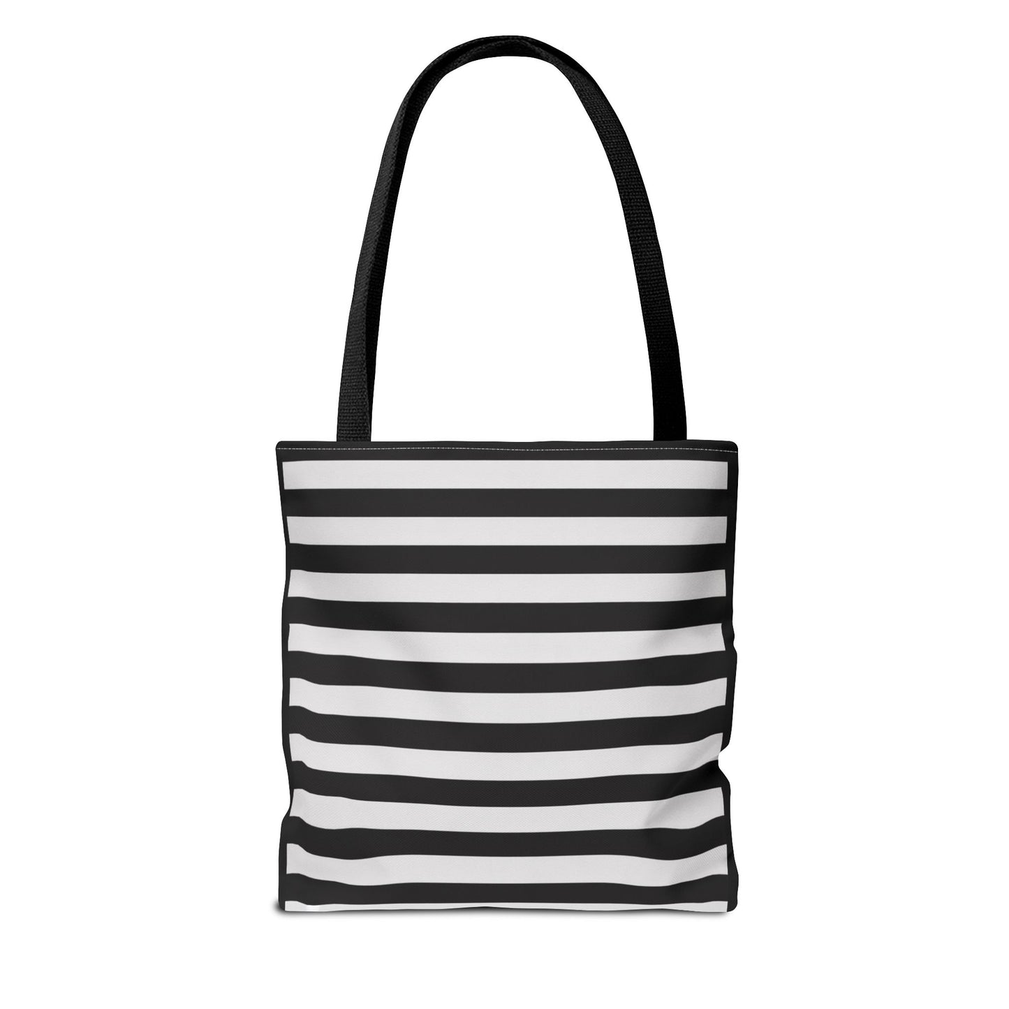 Tote Bag Striped - Stylish Carryall, Chic Purse, Essentials Handbag, Durable Shoulder Tote Bag