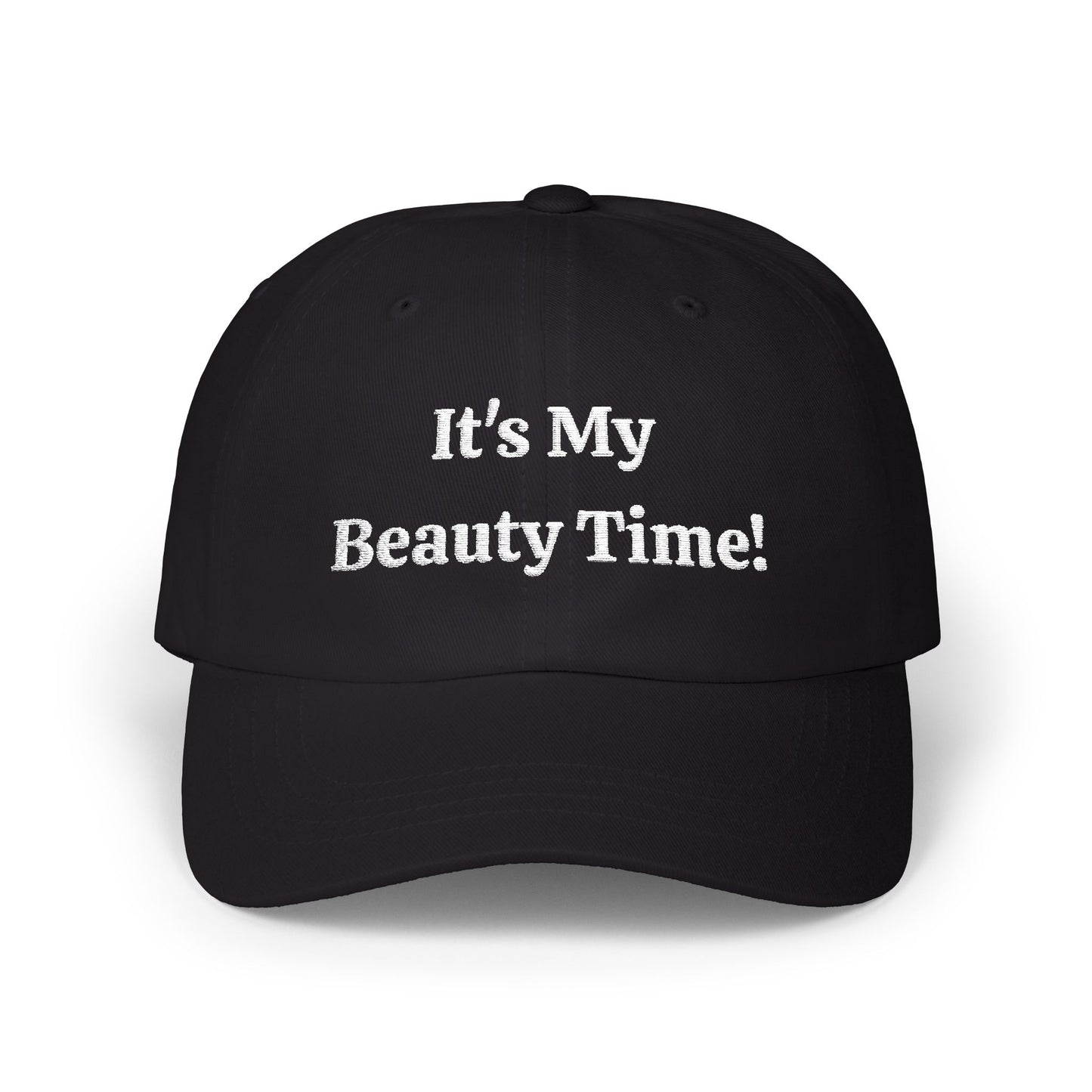 Embroidered Beauty Slogan Hat - Classic Dad Cap, Vintage Baseball Cap, Retro Style Headwear, Fashionable Unisex Cap, Timeless Design Cap