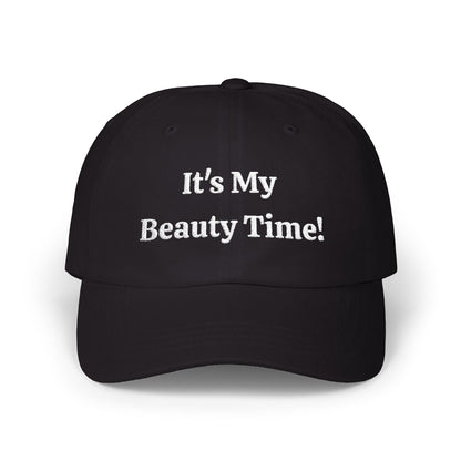 Embroidered Beauty Slogan Hat - Classic Dad Cap, Vintage Baseball Cap, Retro Style Headwear, Fashionable Unisex Cap, Timeless Design Cap