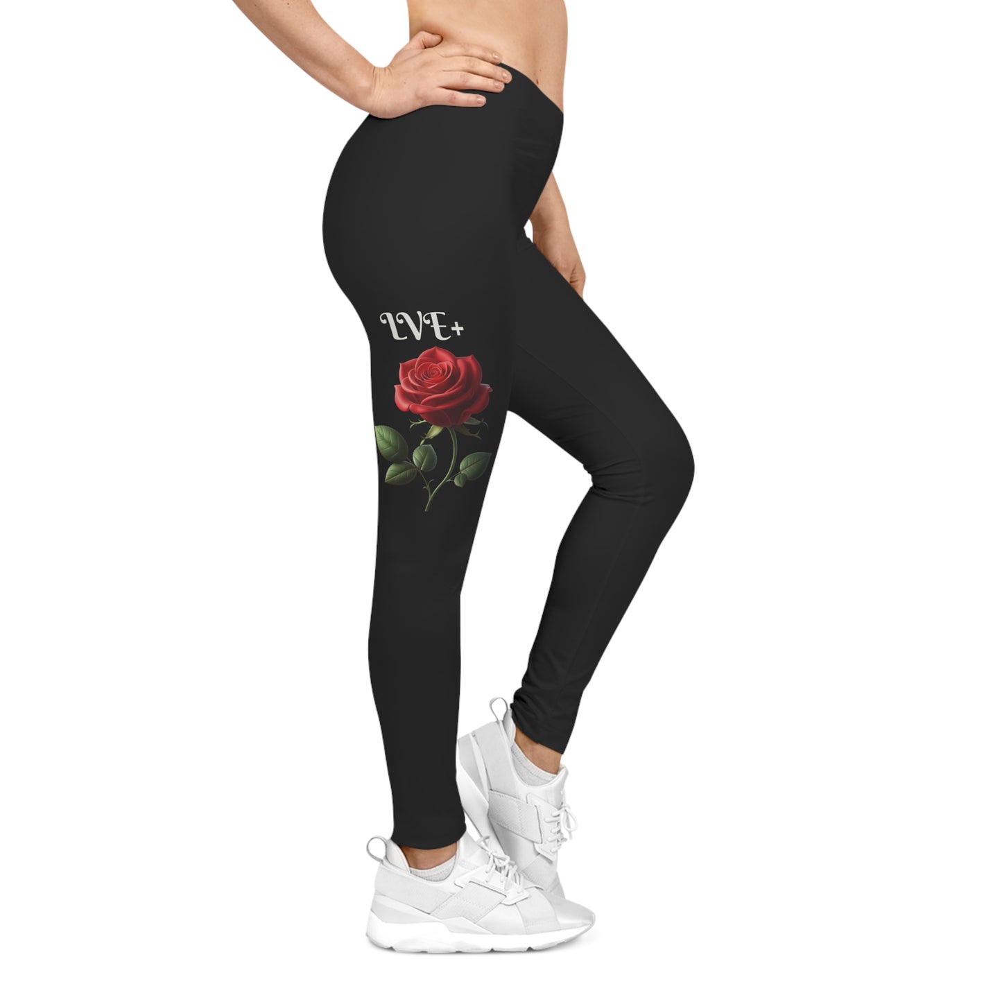 Stylish Motivational Black Leggings | Confidence Boosting Fashion, Workout Leggings, Casual Wear, Gift for Her, Everyday Comfort