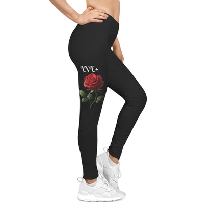 Stylish Motivational Black Leggings | Confidence Boosting Fashion, Workout Leggings, Casual Wear, Gift for Her, Everyday Comfort