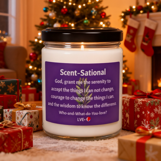 Scented Soy Candles 9oz, Aromatherapy Scented Soy Candle, Home Decor, Hand Poured, Romantic Candle, Scent~Sational